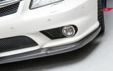 画像4: BENZ メルセデス・ベンツ W219 CLS AMGフロントバンパー用リップスポイラー エアロ 本物カーボン carbon (4)