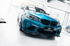 画像4: BMW F87 M2 フロントバンパー用リップスポイラー 本物DryCarbon ドライカーボン (4)