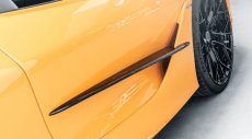 画像7: McLaren マクラーレン 720S サイドドア用 カナード 本物Drycabon ドライカーボン (7)