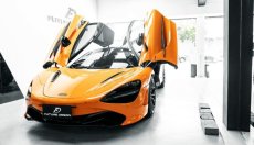 画像3: McLaren マクラーレン 720S サイドドア用 カナード 本物Drycabon ドライカーボン (3)