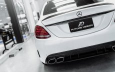 画像10: BENZ メルセデス・ベンツ C-Class W205 セダン 改装C63 ED1仕様 フルエアロパーツ ボディーキット Body Kit (10)