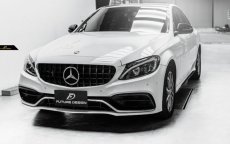 画像2: BENZ メルセデス・ベンツ C-Class W205 セダン 改装C63 ED1仕様 フルエアロパーツ ボディーキット Body Kit (2)