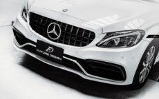 画像4: BENZ メルセデス・ベンツ C-Class W205 セダン 改装C63 ED1仕様 フルエアロパーツ ボディーキット Body Kit (4)