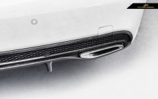 画像2: BENZ メルセデス・ベンツ W205 Cクラス セダン AMGバンパー用 ディフューザー 本物DryCarbon ドライカーボン C180 C200 C250 C300 C43 C45 (2)