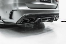 画像4: BENZ メルセデス・ベンツ Cクラス S205 ワゴン AMGバンパー用 リア カナード スプリッター  本物DryCarbon ドライカーボン  (4)