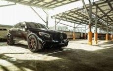 画像8: BENZ メルセデス・ベンツ GLC W253 C253 前期車 改造用 GLC63仕様 フロントバンパー パナメリカーナ ブラックグリル  エアロ ボディー (8)