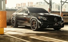 画像5: BENZ メルセデス・ベンツ GLC W253 C253 前期車 改造用 GLC63仕様 フロントバンパー パナメリカーナ ブラックグリル  エアロ ボディー (5)