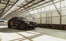 画像3: BENZ メルセデス・ベンツ GLC W253 C253 前期車 改造用 GLC63仕様 フロントバンパー パナメリカーナ ブラックグリル  エアロ ボディー (3)