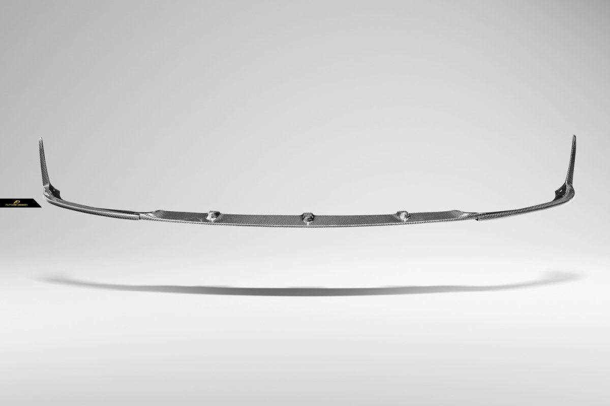 画像10: BENZ メルセデス・ベンツ C-Class C205 クーペ C63専用 ED1 アンダー リップスポイラー 本物Drycarbon ドライカーボン (10)