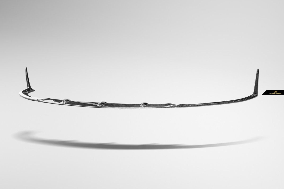 画像11: BENZ メルセデス・ベンツ C-Class C205 クーペ C63専用 ED1 アンダー リップスポイラー 本物Drycarbon ドライカーボン (11)