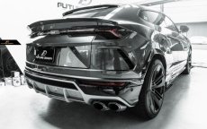 画像9: Lamborghini URUS ウルス フルエアロパーツ カナード サイドスカート リアスポイラー 豪華21点セット 本物DryCarbon ドライカーボン (9)