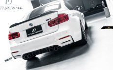 画像3: BMW 3シリーズ F80 M3 セダン トランク用 リアウィング 本物DryCarbon ドライカーボン (3)