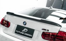 画像4: BMW 3シリーズ F80 M3 セダン トランク用 リアウィング 本物DryCarbon ドライカーボン (4)