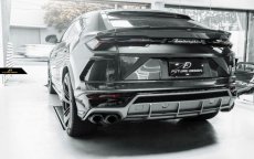 画像6: Lamborghini URUS ウルス フルエアロパーツ カナード サイドスカート リアスポイラー 豪華21点セット 本物DryCarbon ドライカーボン (6)
