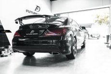 画像3: BENZ メルセデス・ベンツ CLA-Class W117 トランク用 リアウィング 本物DryCarbon ドライカーボン (3)