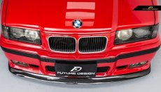 画像2: BMW 3シリーズ E36 M3 フロントバンパー用リップスポイラー 本物Carbon カーボン (2)