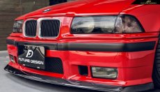 画像3: BMW 3シリーズ E36 M3 フロントバンパー用リップスポイラー 本物Carbon カーボン (3)
