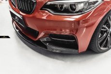 画像3: BMW 2シリーズ F22 Mスポーツ フロント用カーボン リップスポイラー Carbon (3)