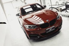 画像6: BMW 2シリーズ F22 Mスポーツ フロント用カーボン リップスポイラー Carbon (6)