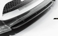 画像15: BMW 5シリーズ F10 セダン M5 フロントバンパー用リップスポイラー 本物カーボン Carbon  (15)
