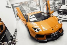 画像7: Lamborghini ランボルギーニ LP700-4 フロント用カーボン リップスポイラー アンダー 本物Carbon カーボン (7)