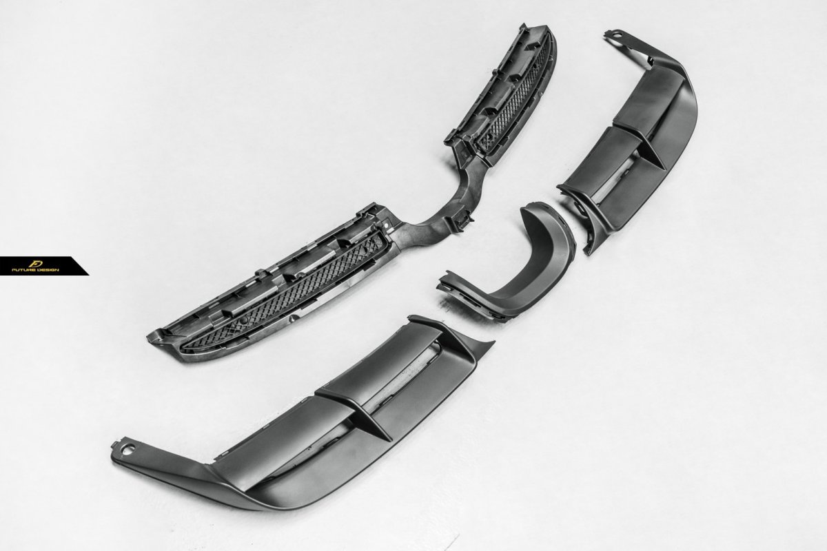 画像15: ポルシェ 981 CAYMAN BOXSTER 改造用 GT4スタイル フルエアロ フロントバンパー DRL リアディフューザー サイドインテーク (15)