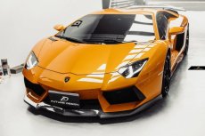 画像3: Lamborghini ランボルギーニ LP700-4 フロント用カーボン リップスポイラー アンダー 本物Carbon カーボン (3)