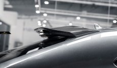 画像9: Lamborghini URUS ウルス リア用 ルーフスポイラー 本物DryCarbon ドライカーボン (9)