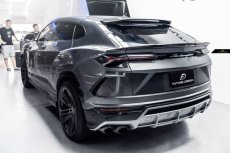 画像11: Lamborghini URUS ウルス リア用 ルーフスポイラー 本物DryCarbon ドライカーボン (11)