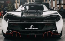 画像3: Mclaren マクラーレン 540C 570S トランク用 リアウィング  本物Drycarbon ドライカーボン  (3)