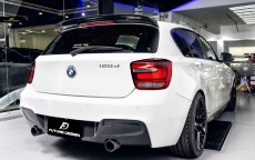 画像7: BMW 1シリーズ F20 ルーフスポイラー 本物DryCarbon ドライカーボン (7)