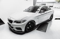 画像2: BMW 2シリーズ F22 Mスポーツ用サイドスカート 本物DryCarbon ドライカーボン (2)