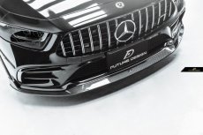 画像9: BENZ メルセデス・ベンツ CLS-Class C257 W257 AMGフロントバンパー用カーボンリップスポイラー 本物DryCarbon ドライカーボン  (9)