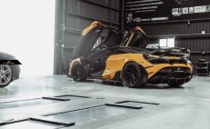 画像12: McLaren マクラーレン 720S リアスポイラー リアウィング 本物Drycabon ドライカーボン パフォーマンス  (12)