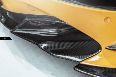 画像14: McLaren マクラーレン 720S フロント用リップスポイラー 3点セット 本物Drycabon ドライカーボン (14)