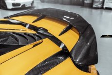 画像6: McLaren マクラーレン 720S リアスポイラー リアウィング 本物Drycabon ドライカーボン パフォーマンス  (6)