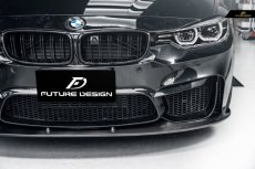 画像4: BMW 3シリーズ F30 セダン F31 ツーリング  社外バンパー専用 フロント リップスポイラー 本物DryCarbon ドライカーボン (4)