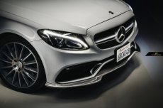 画像7: BENZ メルセデス・ベンツ C-Class W205 C205 S205 社外バンパー専用 フロント リップスポイラー 本物Drycarbon ドライカーボン (7)