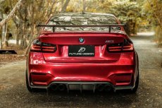 画像1: BMW 3シリーズ F80 M3 セダン トランク用 リアウィング 本物DryCarbon ドライカーボン (1)