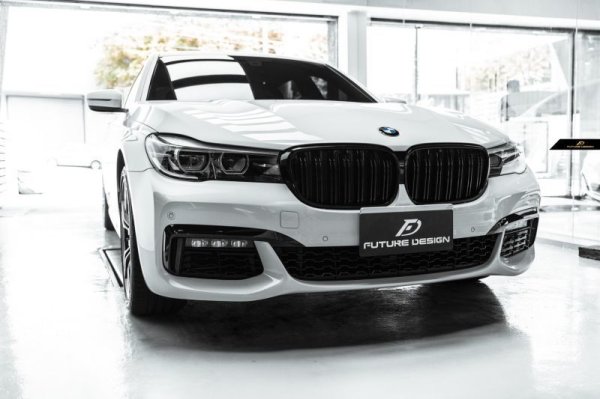  　現行モデル　フロントグリル キドニーグリル BMW G11 G12 7シリーズ 前期車 セダン用 フロント艶黒 キドニー グリル