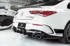 画像6: BENZ メルセデス・ベンツ CLA-Class W118 C118 リア ディフューザー CLA45 ルック エアロ カスタム (6)