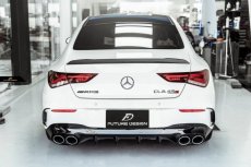 画像6: BENZ メルセデス・ベンツ CLA-Class W118 トランク用リアスポイラー 本物DryCarbon ドライカーボン ED1  (6)