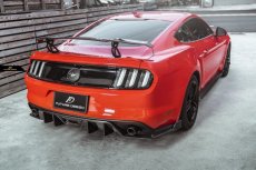 画像3: FORD フォード Mustang マスタング トランク用 リアウィング 本物DryCarbon ドライカーボン (3)