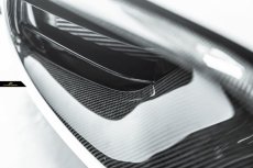 画像5: BENZ メルセデス・ベンツ CLA-Class W118 CLA45フロントバンパー用 エアベントカバー ガーニッシュ 本物DryCarbon ドライカーボン (5)