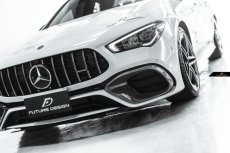 画像10: BENZ メルセデス・ベンツ CLA-Class W118 CLA45フロントバンパー用 エアベントカバー ガーニッシュ 本物DryCarbon ドライカーボン (10)