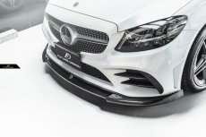 画像8: BENZ メルセデス・ベンツ C-Class W205 C205 S205 後期車専用 フロント リップスポイラー 本物Drycarbon ドライカーボン (8)