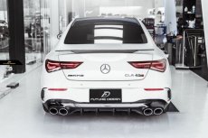 画像8: BENZ メルセデス・ベンツ CLA-Class W118 トランク用リアスポイラー 本物DryCarbon ドライカーボン  (8)