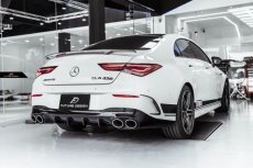 画像3: BENZ メルセデス・ベンツ CLA-Class W118 トランク用リアスポイラー 本物DryCarbon ドライカーボン  (3)