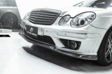 画像4: BENZ メルセデス・ベンツ E-Class W211  E63ルック 改造用 フロントバンパー エアロ カスタム グリル付 (4)