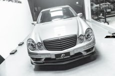 画像2: BENZ メルセデス・ベンツ E-Class W211  社外バンパー専用 フロント リップスポイラー エアロ カスタム (2)